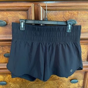 gilly hicks/hollister athletic shorts with compression underneath